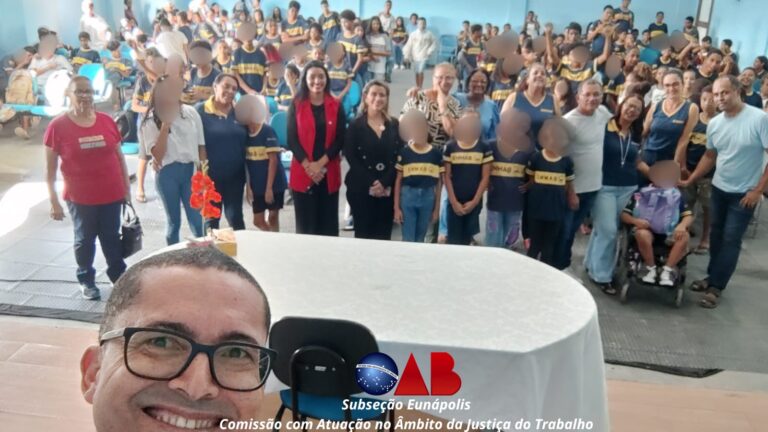 Projeto do Ministério Público do Estado no Colégio Antônio Batista.
