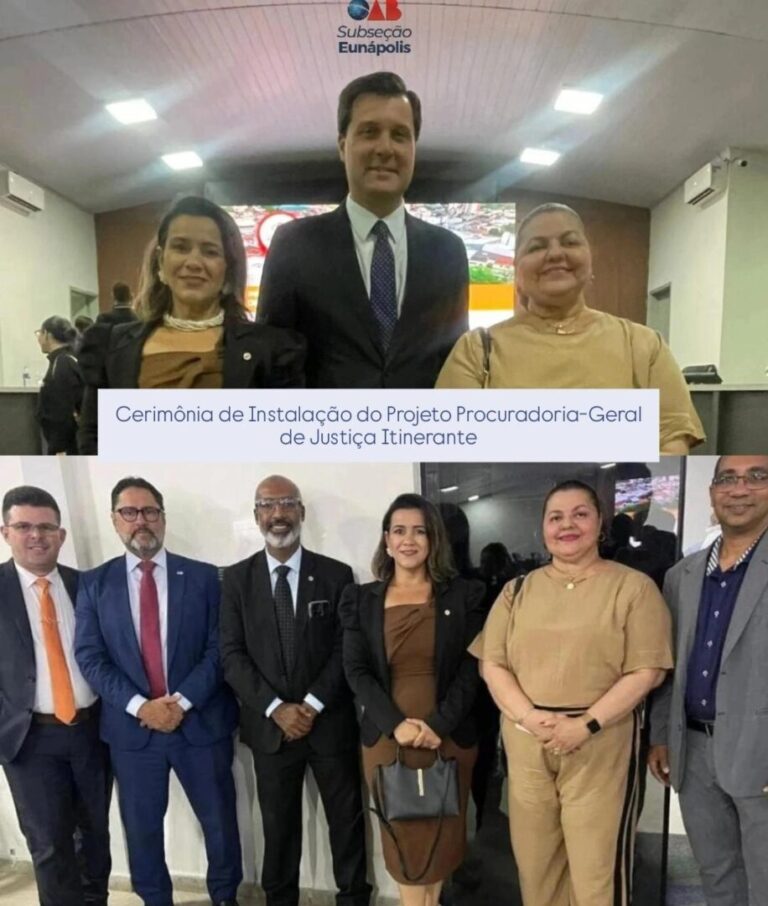 Cerimônia de Instalação do Projeto Procuradoria-Geral de Justiça Itinerante.