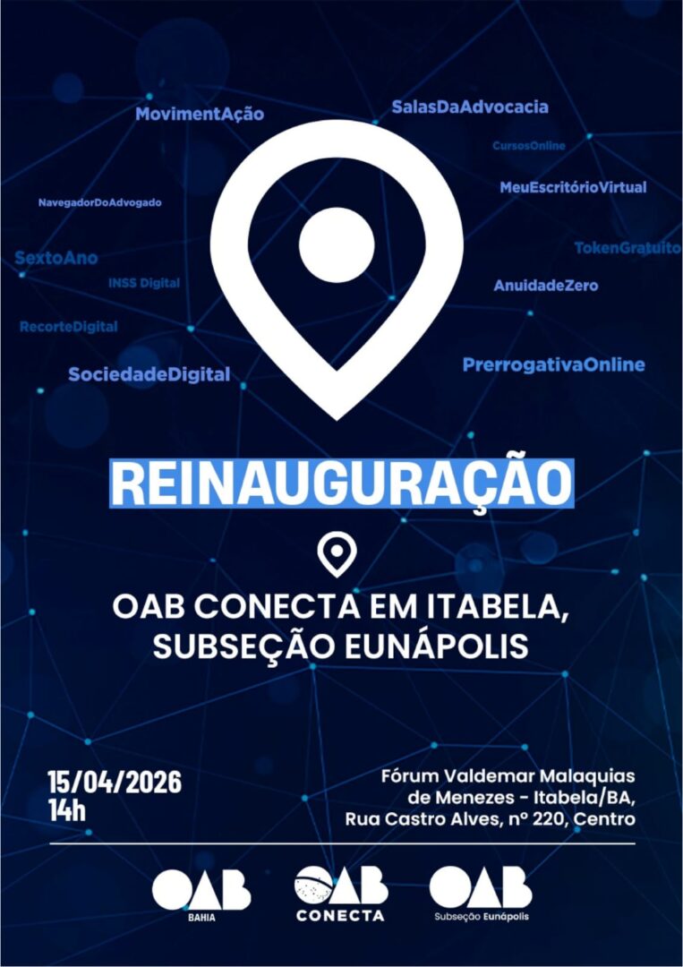 REINAUGURAÇÃO OAB CONECTA EM ITABELA ✨
