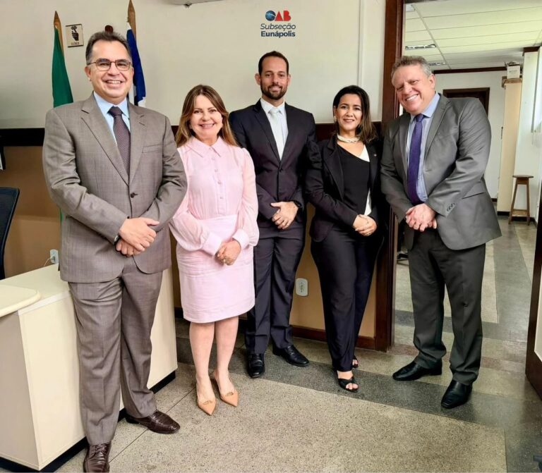 Visita Institucional da OAB Subseção Eunápolis à Vara do Trabalho durante Correição ⚖️