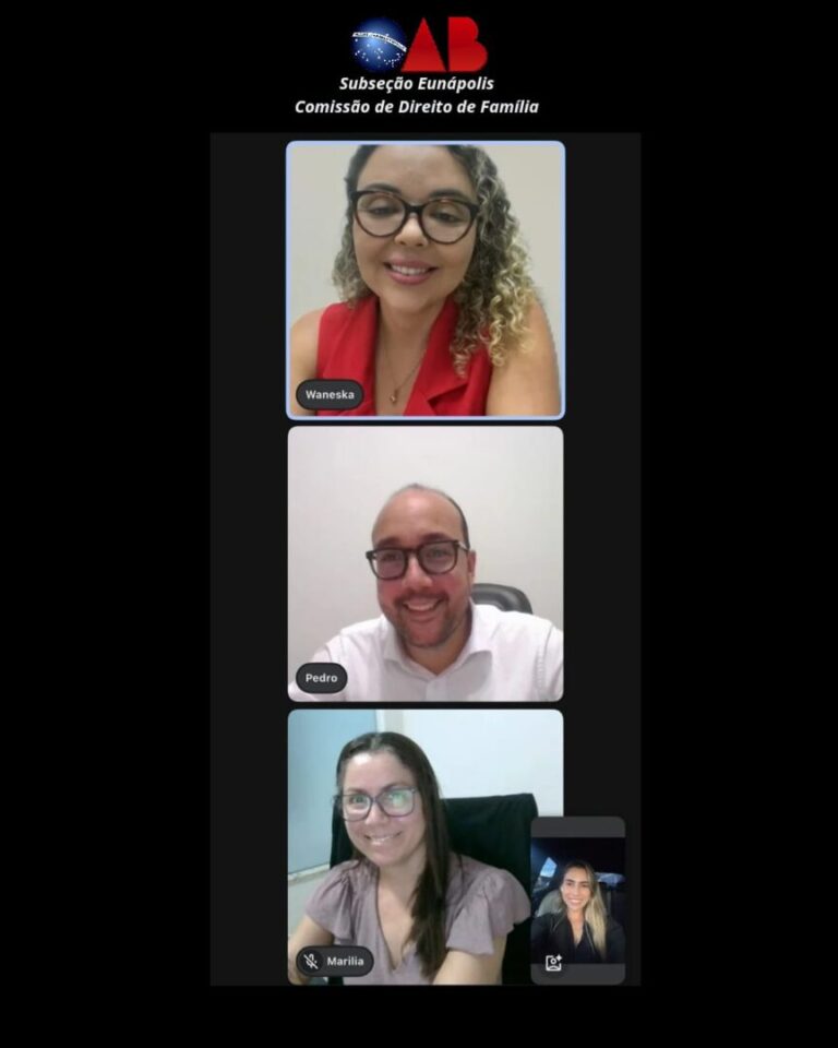 Reunião da Comissão de Direito de Família.