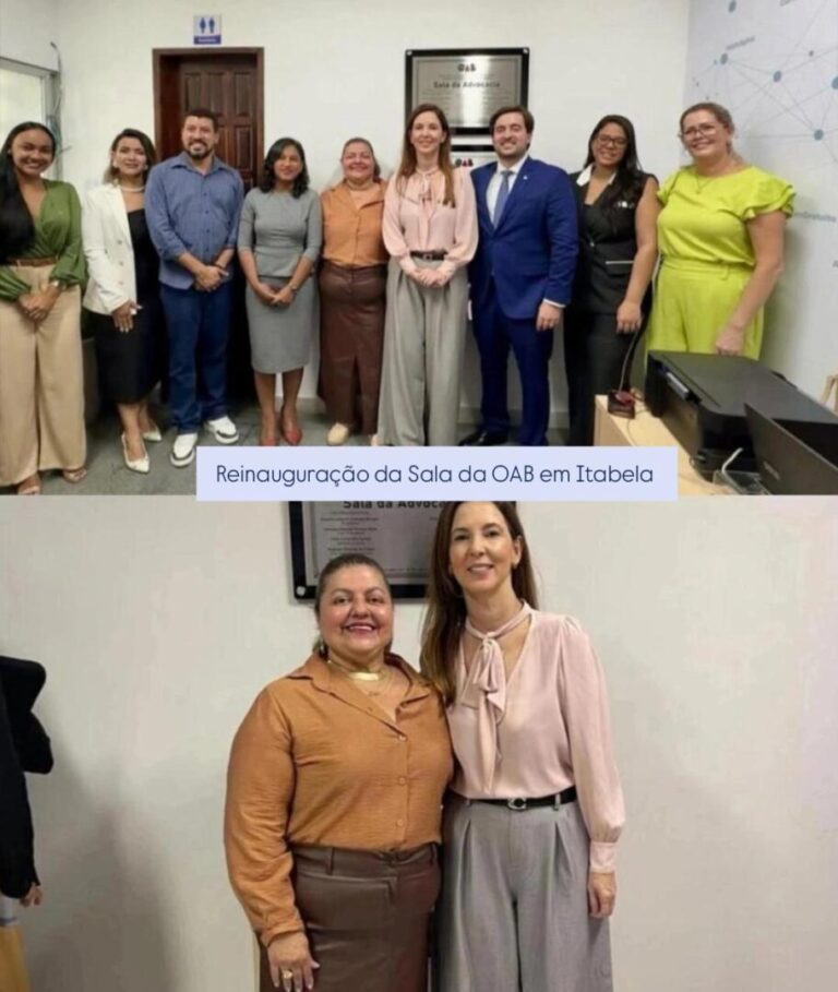 📍Reinauguração da Sala da OAB em Itabela representa avanço para a advocacia.