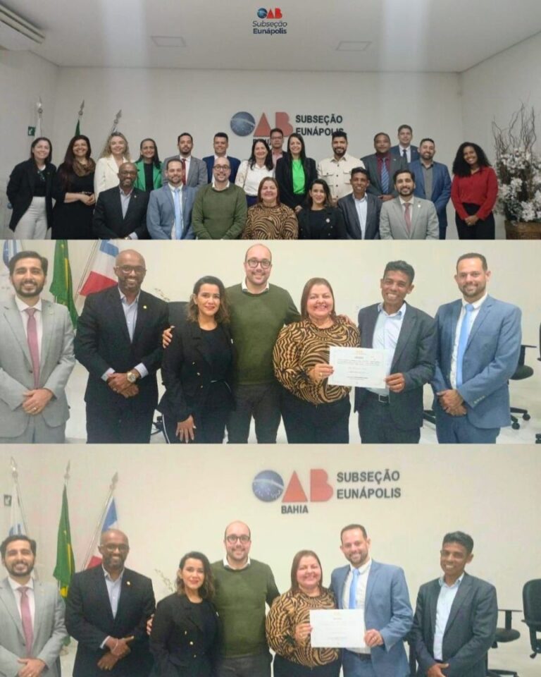📢 Reunião com os Presidentes das Comissões da OAB Subseção Eunápolis.